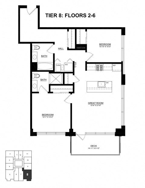 a floor plan of a house
